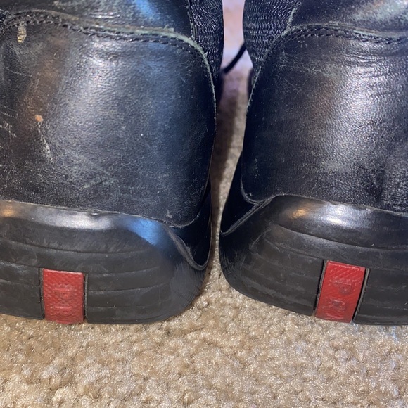 Prada Americas Cup Hightop Sneakers - Picture 4 of 11